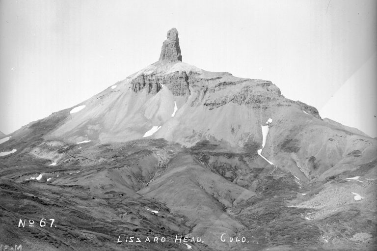 Lizard Head image from Denver Public Library Special Collections